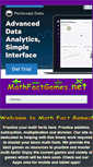 Mobile Screenshot of mathfactgames.net
